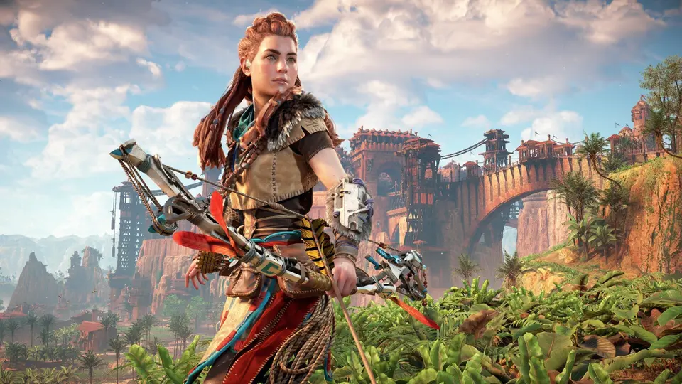 HORIZON ZERO DAWN oyun içi görüntüsü