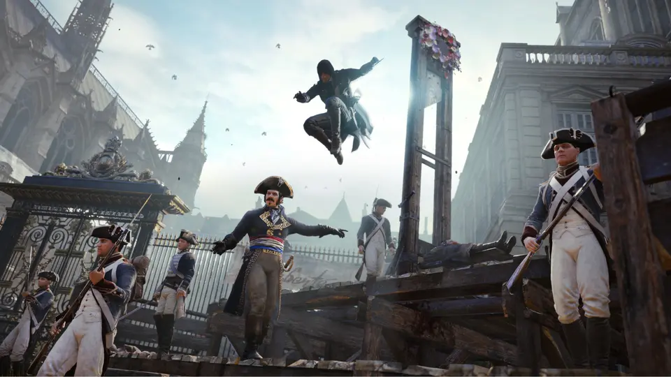 ASSASSIN’S CREED UNITY TÜRKÇE YAMA oyun içi görüntüsü